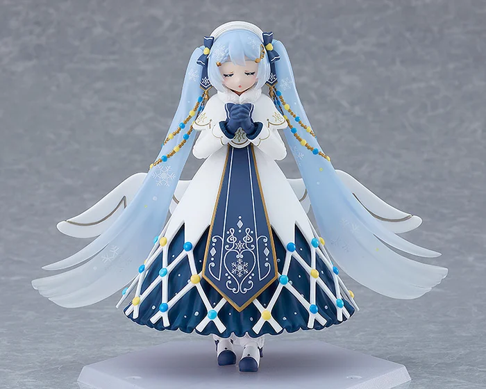 Max Factory Figma Snow Miku: Glowing Snow Ver. 8 Max Factory Figma Snow Miku: Glowing Snow Ver. - Image 6