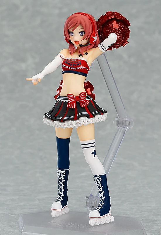 Max Factory FigFIX Love Live! School Idol Festival Maki Nishikino: Cheerleader Ver. 4 Max Factory FigFIX Love Live! School Idol Festival Maki Nishikino: Cheerleader Ver. - Image 2