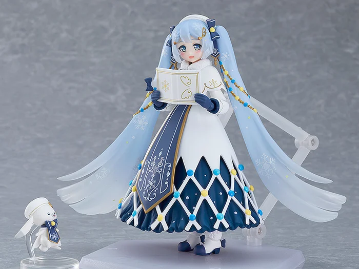 Max Factory Figma Snow Miku: Glowing Snow Ver. 7 Max Factory Figma Snow Miku: Glowing Snow Ver. - Image 5
