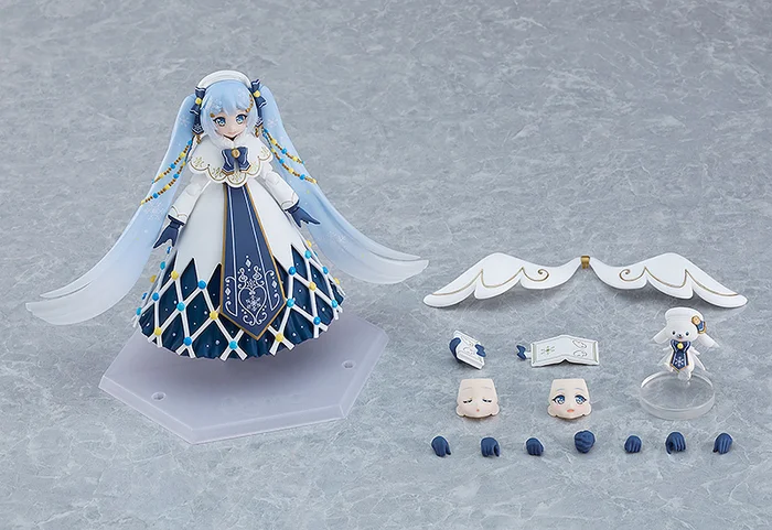 Max Factory Figma Snow Miku: Glowing Snow Ver. 11 Max Factory Figma Snow Miku: Glowing Snow Ver. - Image 9