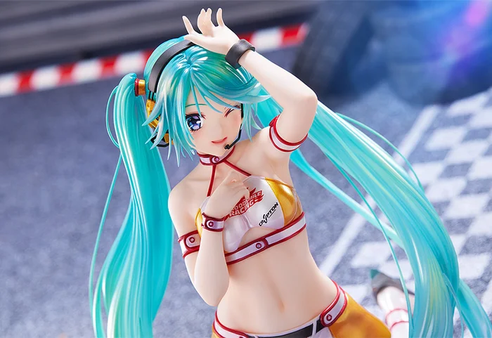 Max Factory Racing Miku 2010 Ver. Art By Kentaro Yabuki 1/7 Scale Figure 11 Max Factory Racing Miku 2010 Ver. Art By Kentaro Yabuki 1/7 Scale Figure - Image 9