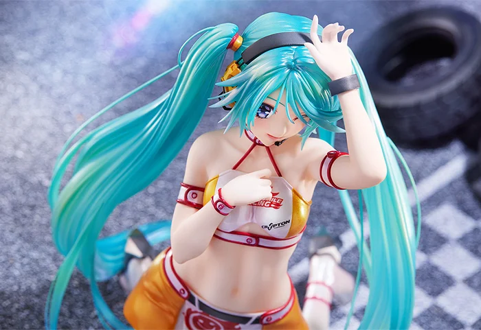 Max Factory Racing Miku 2010 Ver. Art By Kentaro Yabuki 1/7 Scale Figure 12 Max Factory Racing Miku 2010 Ver. Art By Kentaro Yabuki 1/7 Scale Figure - Image 10