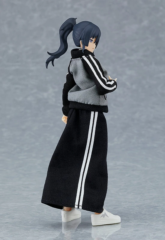 Max Factory Figma Female Body (Makoto) W/ Tracksuit + Tracksuit Skirt Outfit 8 Max Factory Figma Female Body (Makoto) W/ Tracksuit + Tracksuit Skirt Outfit - Image 6